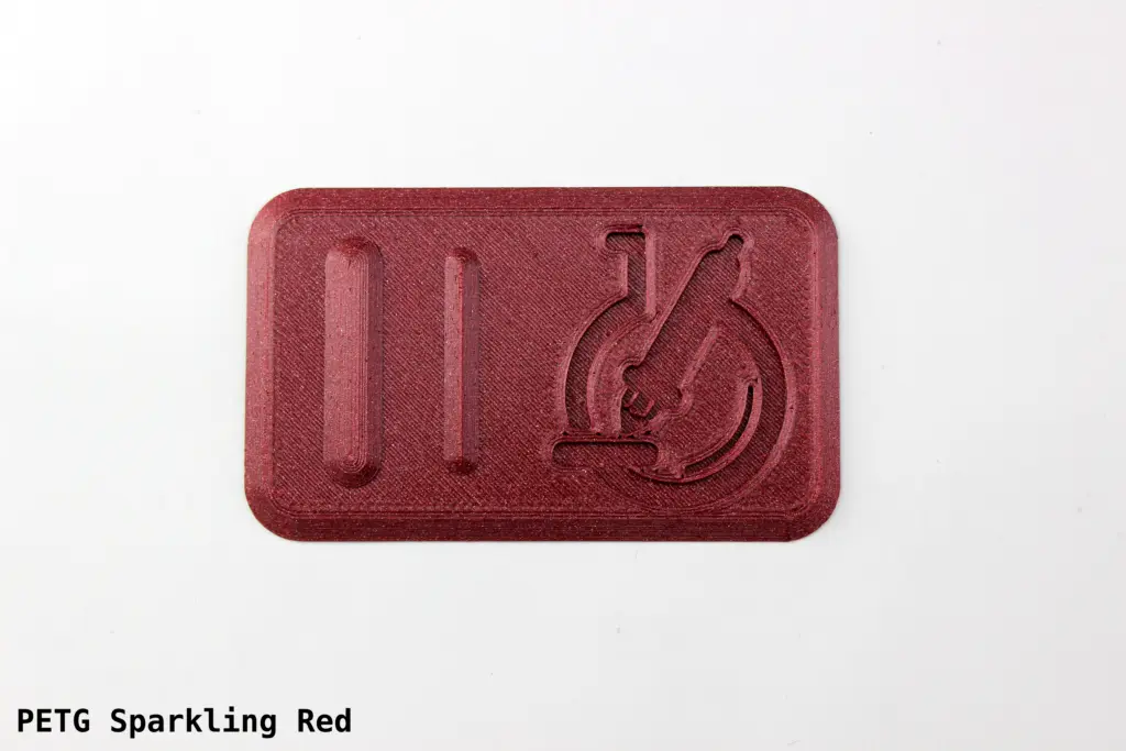 PETG Sparkling Red