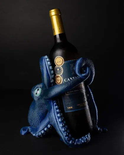 Bordeaux Oktopus – Weinflaschenhalter
