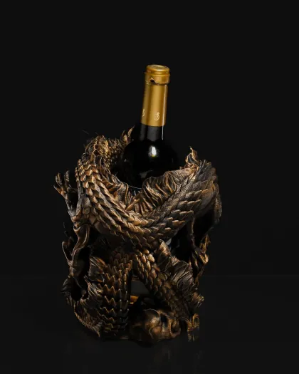 Chinesischer Drache – Weinflaschenhalter
